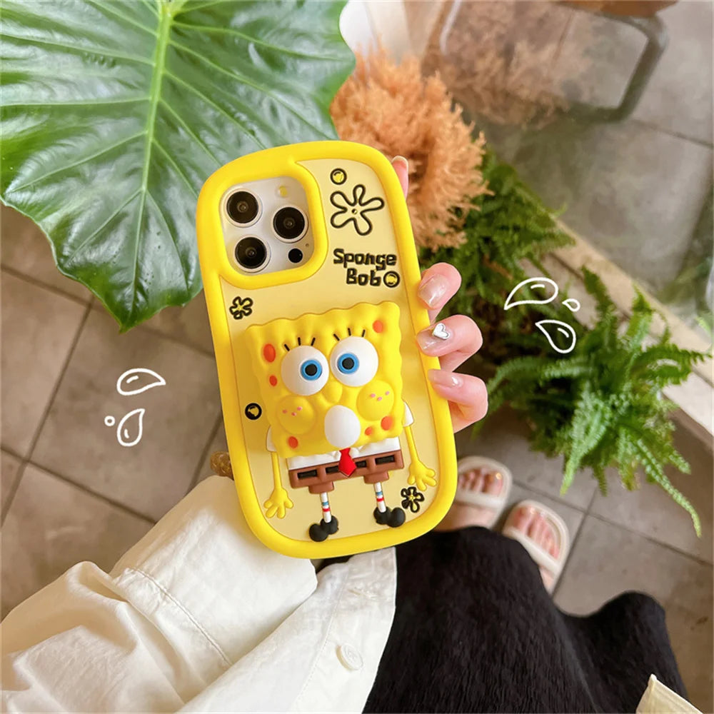 Cutie Yellow Case Bob Bubble Gum | 3D Cutie Phone Cases