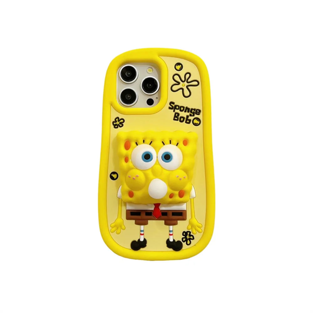 Cutie Yellow Case Bob Bubble Gum | 3D Cutie Phone Cases