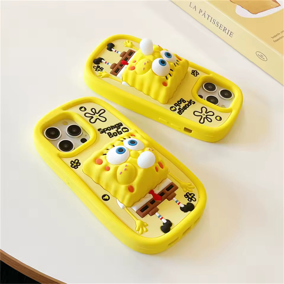 Cutie Yellow Case Bob Bubble Gum | 3D Cutie Phone Cases