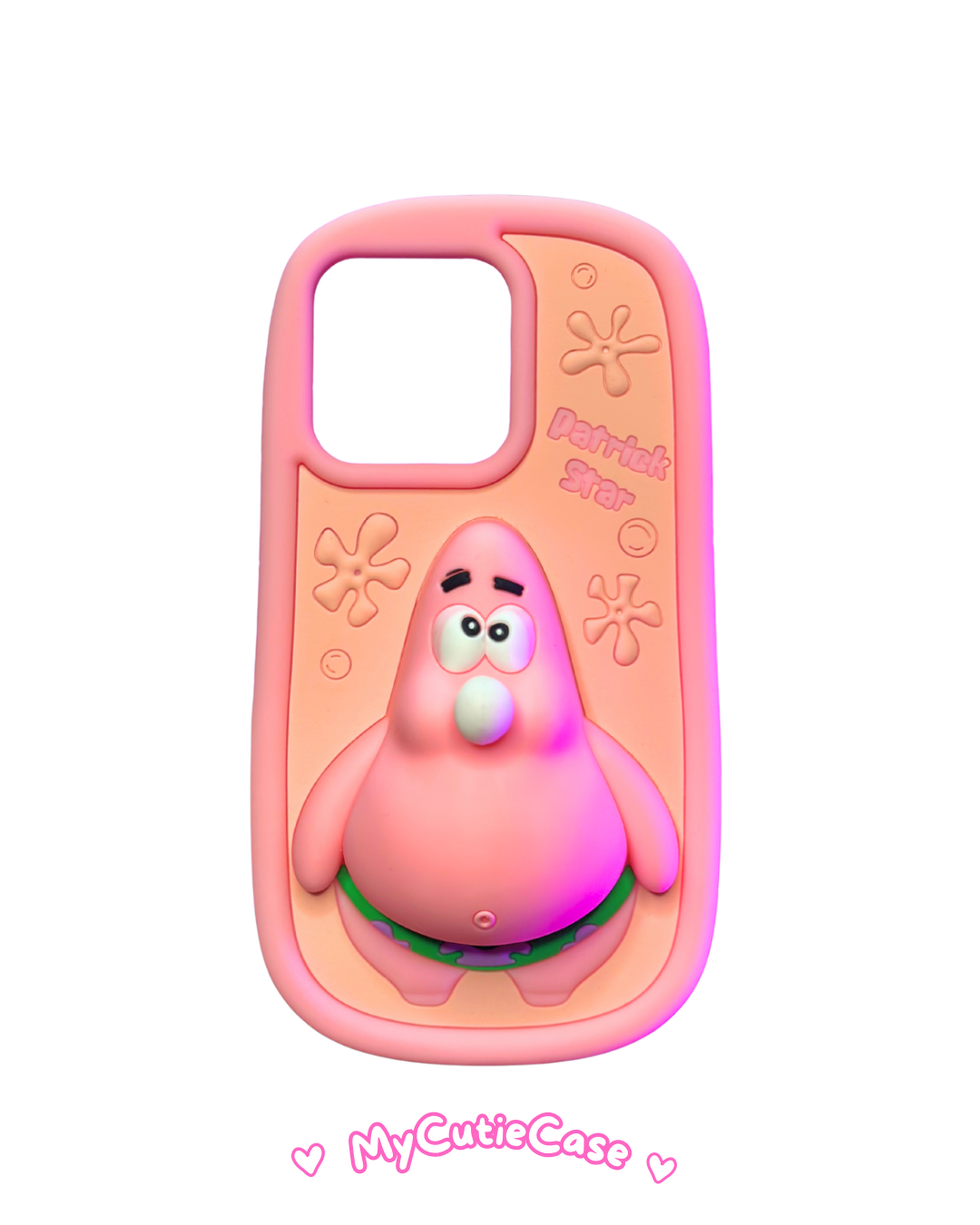 Cutie Pink Case Patrick Bubble Gum | 3D Cutie Phone Cases