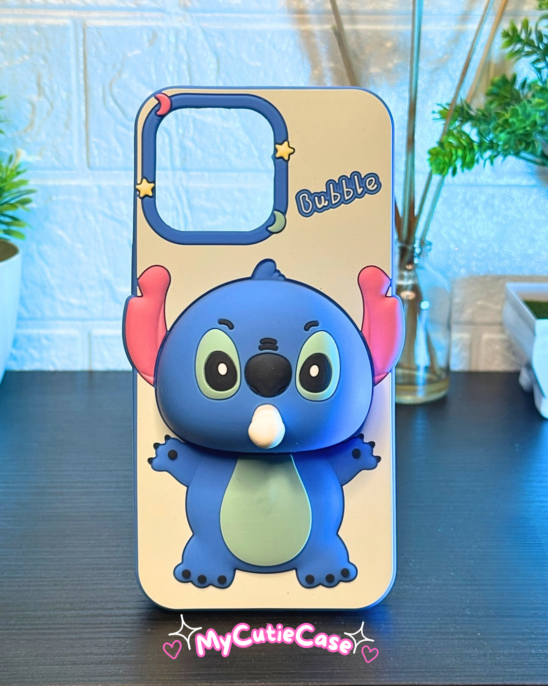 Funny Case Blue Bubble Gum | 3D Cutie Phone Cases